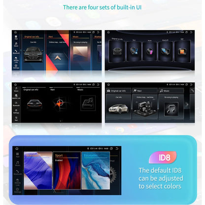 Multimedia Android Auto Radio – Autoradio Navigatie Systeem – Carplay Speler – 2-DIN Stereo – 6G-64G Variant – 10,33” QLED Scherm – Ingebouwde 4G Verbinding
