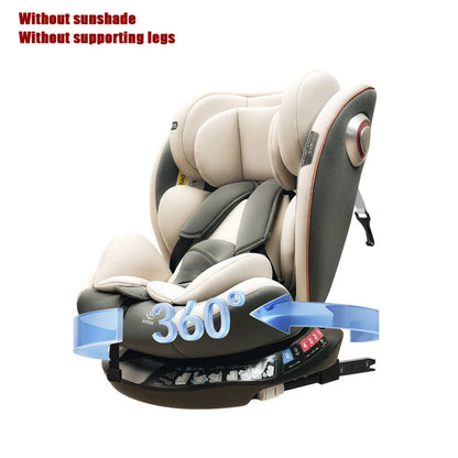 Kinderstoel Auto - Baby Autostoel - Kinderzitje - Autostoeltjes - ISOFIX Autostoel 0-36kg - Veiligheidsstoel - voor Baby en Kind - Verstelbare - 360° Draaibaar - Gebroken Wit
