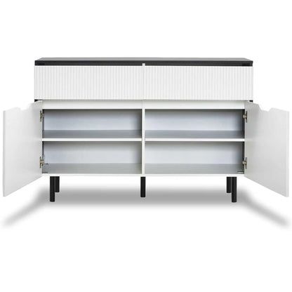 Kast – Opbergruimte – Buffetkast – Tv-meubel – Koffiebalie – 120 Cm Breed – Verstelbare Planken
