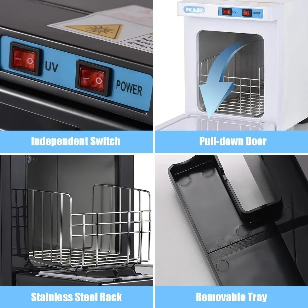 Handdoekwarmer – Handdoekverwarmer – Handdoek Stomer – Towel Warmer – Towel Heater – 5L Capaciteit – UV-Sterilisatie