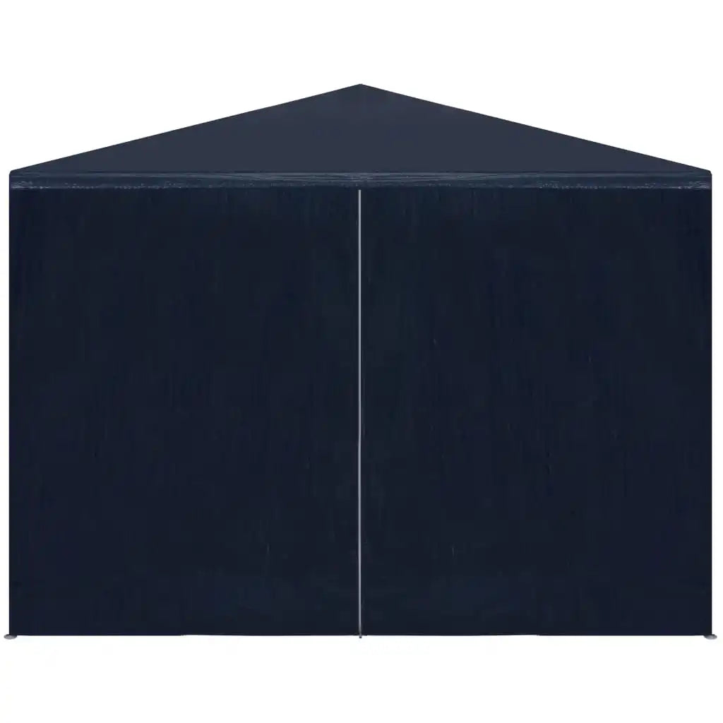 Tuinpaviljoen – Partytent – Tuintent –  Ontvangsttent – Marktkraamtent – Buitenoverkapping – Waterdicht PE – Roestvrij Stalen Frame - 3x3m - Blauw