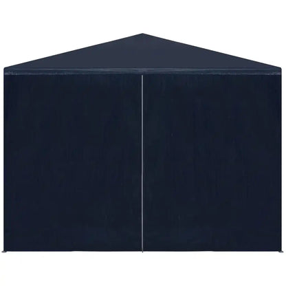 Tuinpaviljoen – Partytent – Tuintent –  Ontvangsttent – Marktkraamtent – Buitenoverkapping – Waterdicht PE – Roestvrij Stalen Frame - 3x3m - Blauw