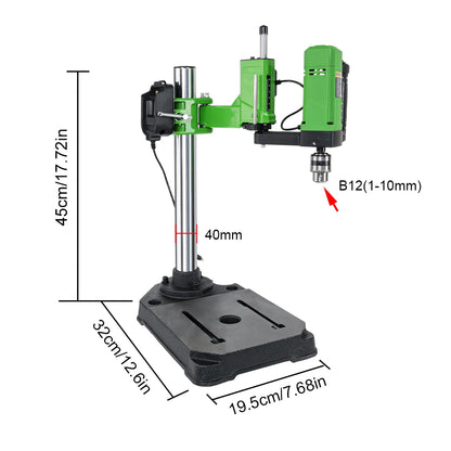 Boormachine – Accuboormachine – Klusmachine – Schroefmachine – Brushless Motor – Maximale Boorcapaciteit 10 Mm - QUORE