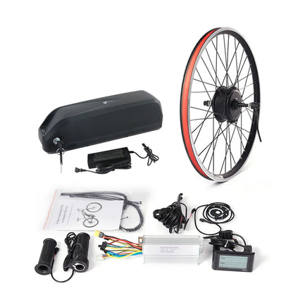 Elektrische Fiets Ombouwset – E-Bike Kit – Fiets Conversie – Elektrisch Fietsset – Fiets Motor Kit – 36V 250W Achterwielmotor – 36V 15Ah Accu – 26 Inch Wiel