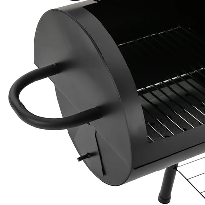 Houtskool BBQ – Barbecue – Grill – Buitenkeuken – Tuinbarbecue – 39x34 Cm Grilloppervlakte – Temperatuurmeter In Deksel