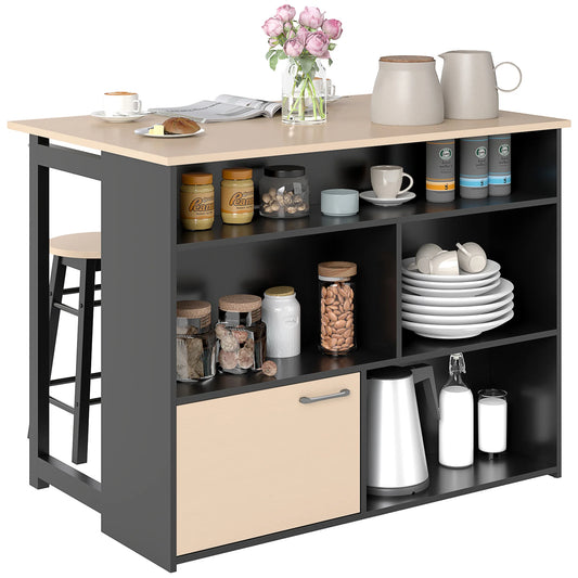 Barset – Barkrukken – Inklapbare Tafel – Bistroset – Compact Design – Ruimtebesparend – Stevig En Duurzaam