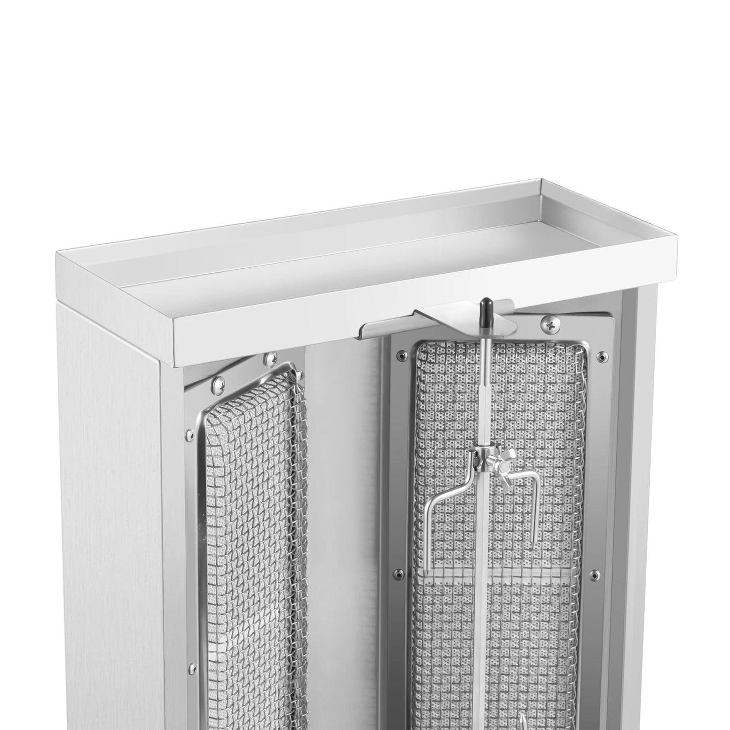 Gas Döner Kebab Grill – Döner Barbecue – Shawarma Grill – Kebab Grill – 12 Kg Capaciteit – 3000W Vermogen – Rvs Materiaal