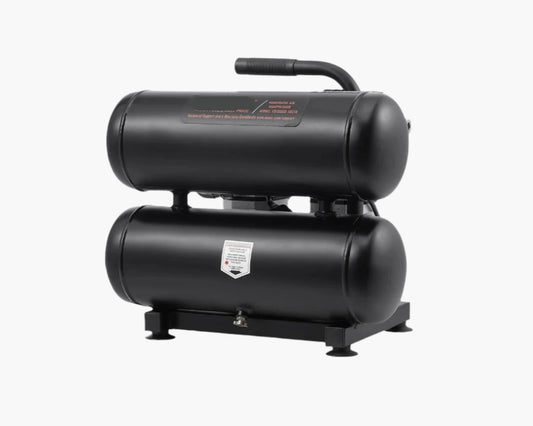 Stille Luchtcompressor - Airpress Compressor - Luchtcompressor Bandenpomp - Airpress - Elektrische Compressor - 650W - 80dB - Olievrije - 18 Gallon - Draagbare - Voor Auto Reparatie - Bandenvulling - Gereedschap