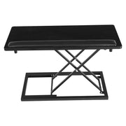 Office Desk - Adult Desk - Computer Desk - Computer Desk - Computer Table - Laptop Table - Keyboard Stand - Adjustable Height - Standing Workstation - Standing Table - Black