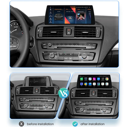 Multimedia Speler – Autoradio – Navigatiesysteem – Infotainment Systeem – Touchscreen Display – 10,25 Inch QLED Scherm – Draadloze CarPlay & Android Auto - QUORE