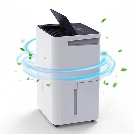 Luchtontvochtiger – Vochtverwijderaar – Ontvochtiger – Vochtbestrijder – 12 Liter Capaciteit – Stil Geluidsniveau – Automatische Vochtregeling - QUORE