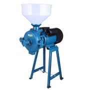 Kruidenmolen Elektrisch - Graanmolen Elektrisch - Grinder - Specerijenmolen - Granenmolen - 2200W - 220V - Elektrische voeder-/rijstmeel-maïsmolen Droge granenmolen - Blauw