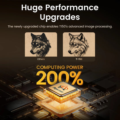 AlgoLaser T150 2.5W 6W 10W DIY Christmas And Halloween DecorationsBusiness Cards Etching Tool Metal Decorative Engraving Tool - QUORE