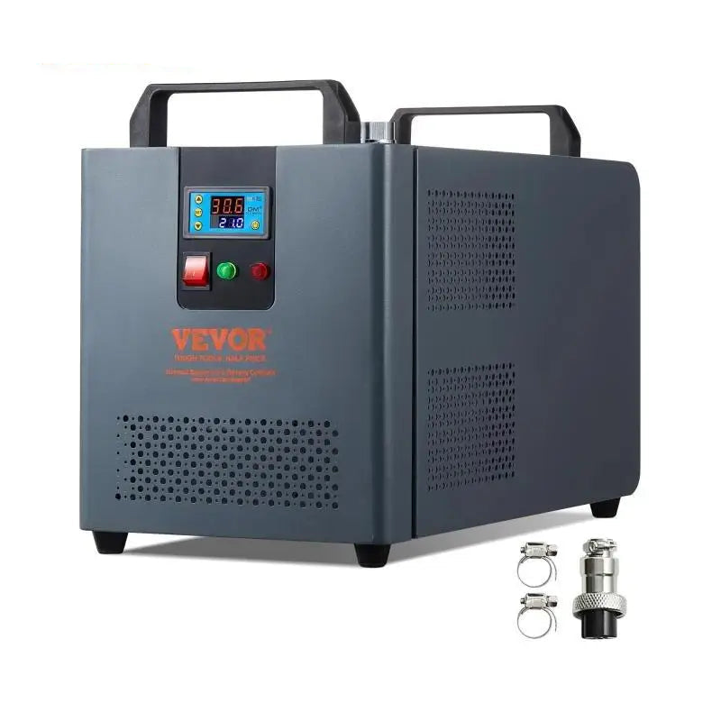 Industriële Waterkoeler – Koelsysteem – Lasermachine Koeling – Laserkoeler – Compact Ontwerp – 12 Liter Tank – 200W Compressor