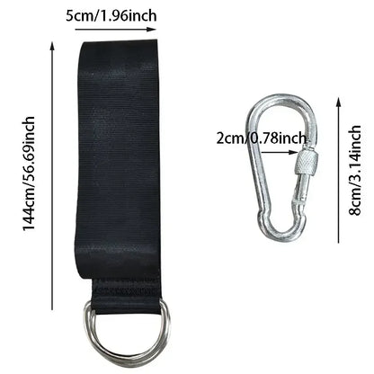 Hangstoel – Schommelstoel – Hanggordijn – Relaxstoel – Ademend Oxford-Stof – Compact En Draagbaar