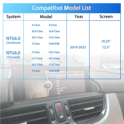 Draadloze CarPlay Module – Wireless CarPlay Adapter – Android Auto Interface – AirPlay Spiegelkoppeling – Infotainment Upgrade – Compatibel NTG 6.0 10,25" & 12,3" – Plug & Play Installatie – Originele Microfoon Integratie