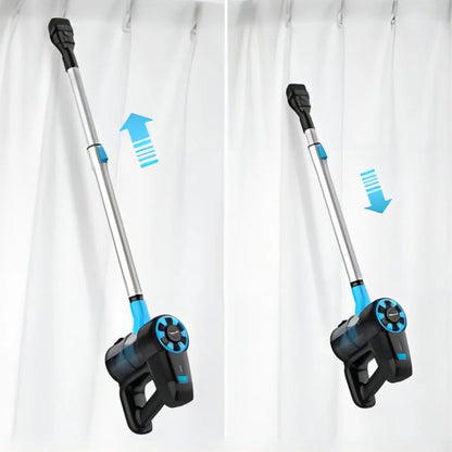 3 in 1 - Draadloze Stofzuigers - Stofzuiger - Vacuum Cleaner - met 0.7L Stofreservoir - 17000Pa - 400W - 2200mAh - Hoogte Verstelbaar Buis - 70dB -  Blauw