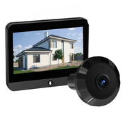 Digitale Deurspion - Slimme Draadloze Video Deurbel met camera - Inclusief draadloze gong en 32GB SD-Kaart - 1080P Full HD - Wifi deurbel - Geen betaald abonnement nodig - QUORE