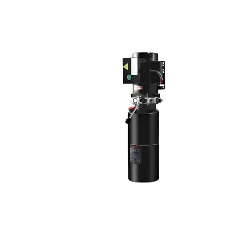 Hydraulische pomp - 220V - Enkelwerkend - 3200 PSI Maximale Druk voor Dump Trailer Auto heffen - Reservoir Capaciteit 10 quart - Zwart