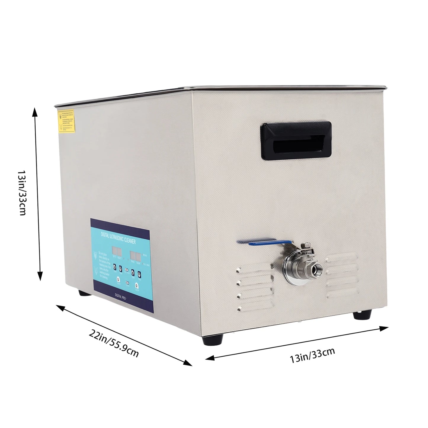 Ultrasoonreiniger – Ultrasoon Reinigingsapparaat – Ultrasoon Wasbakje – Ultrasone Schoonmaker – RVS Tank 30 Liter – 28/40 kHz Frequencies