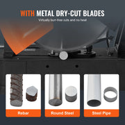 Miter Saw - Grinding Chop Saw - 2800W - Miter Saw and Crosscut Saw - Saw Table - 14"/355mm Blade Diameter - 0-45° Adjustable Angle Miter Saw