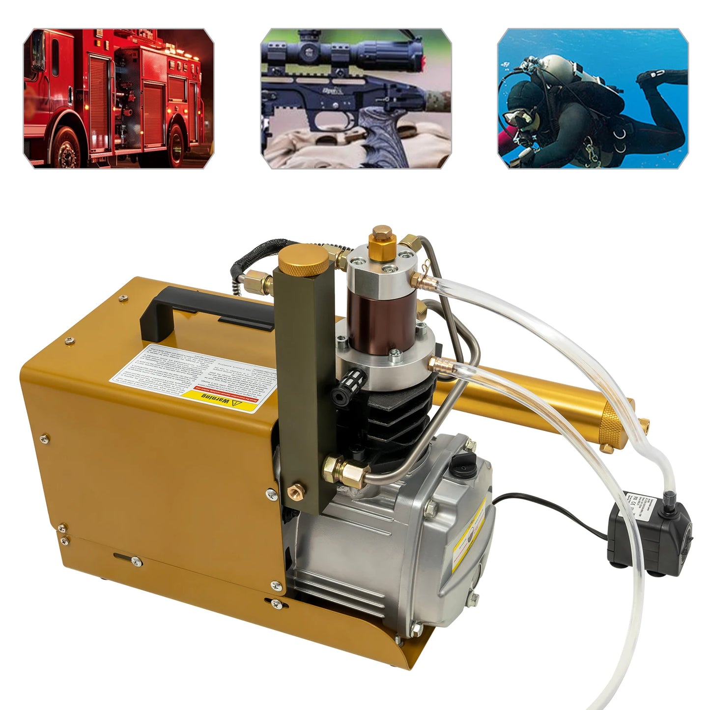 Hogedruk Luchtcompressor – Luchtpomp – Compressor – Elektrische Pomp – Pneumatische Compressor – 1,8 kW Motor – Explosiebeveiliging