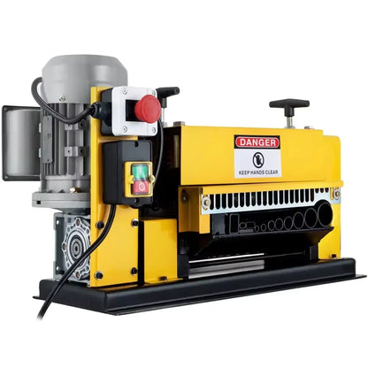 Sihao 370W Electric Wire Stripping Machine 10 Blades 1.5mm-38mm 1mm-38mm Portable Cable Stripper for Removing Plastic Rubber