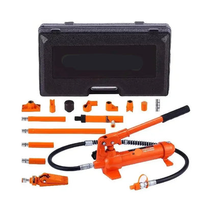 Hydraulische Cilinder Krik - Hydraulische Krik Luchtpomp - Porta Power - Autobody Frame - Reparatie Gereedschap - Verstelbare Lifting Jack - met Koffer - Heavy-Duty Kit - Auto Truck - Werkplaats Gereedschap - 4 Ton