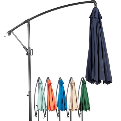 Zweefparasol – Hangparasol – Tuinparasol – Terrasparasol – Balkonparasol – UPF50+ Bescherming – Ø 2,6 Meter Diameter