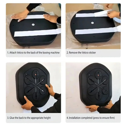 Bokszak – Boxmachine – Boxing Trainer – Boksapparaat – Muzikale Boxing Trainer – ABS Materiaal – USB Oplaadbaar