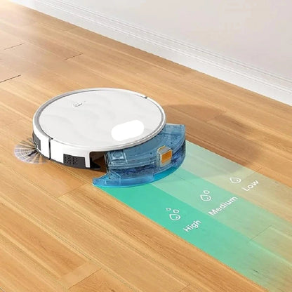 Robotstofzuiger – Robot Cleaner – Dweilrobot – Automatische Stofzuiger – 6000Pa Zuigkracht – 5200mAh Batterij