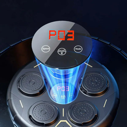 Muzikale Boksmachine – Reactietrainer – Bokstrainer – Agility Trainer – Fitness Apparaat – Bluetooth Muziek – LED Lichtgevende Targets