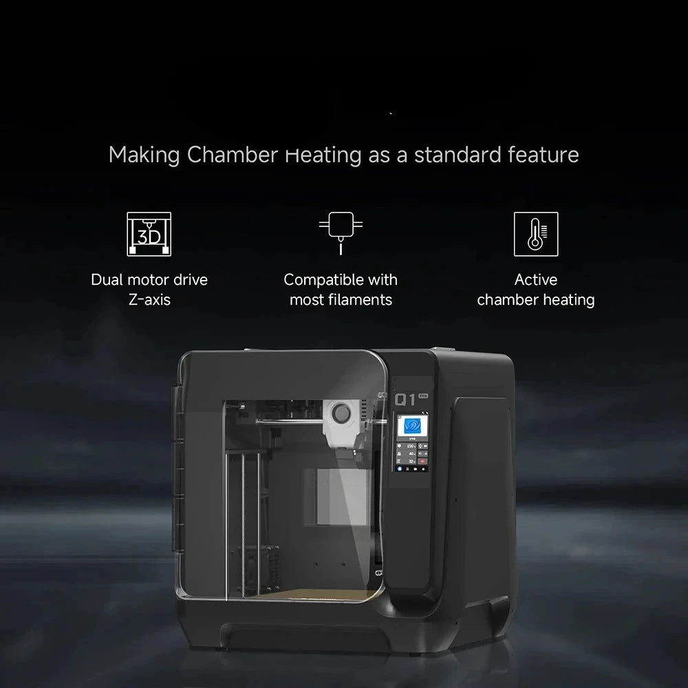 3D Printer – 3D Printer Desktop – FDM Printer – 3D Printmachine – Rapid Prototyper – CoreXY Systeem – Automatische Kalibratie – Verwarmde Printkamer 60°C