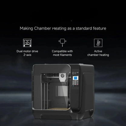 3D Printer – 3D Printer Desktop – FDM Printer – 3D Printmachine – Rapid Prototyper – CoreXY Systeem – Automatische Kalibratie – Verwarmde Printkamer 60°C