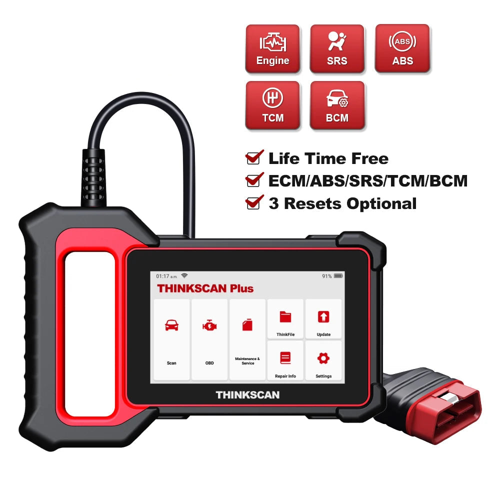 OBD Scanner - OBD2 - Auto Scanner - Auto uitlezen - Diagnose Apparatuur voor Auto's - ABS - SRS - ECM - Auto Diagnose - Code Reader - Bluetooth - Gratis Update - QUORE