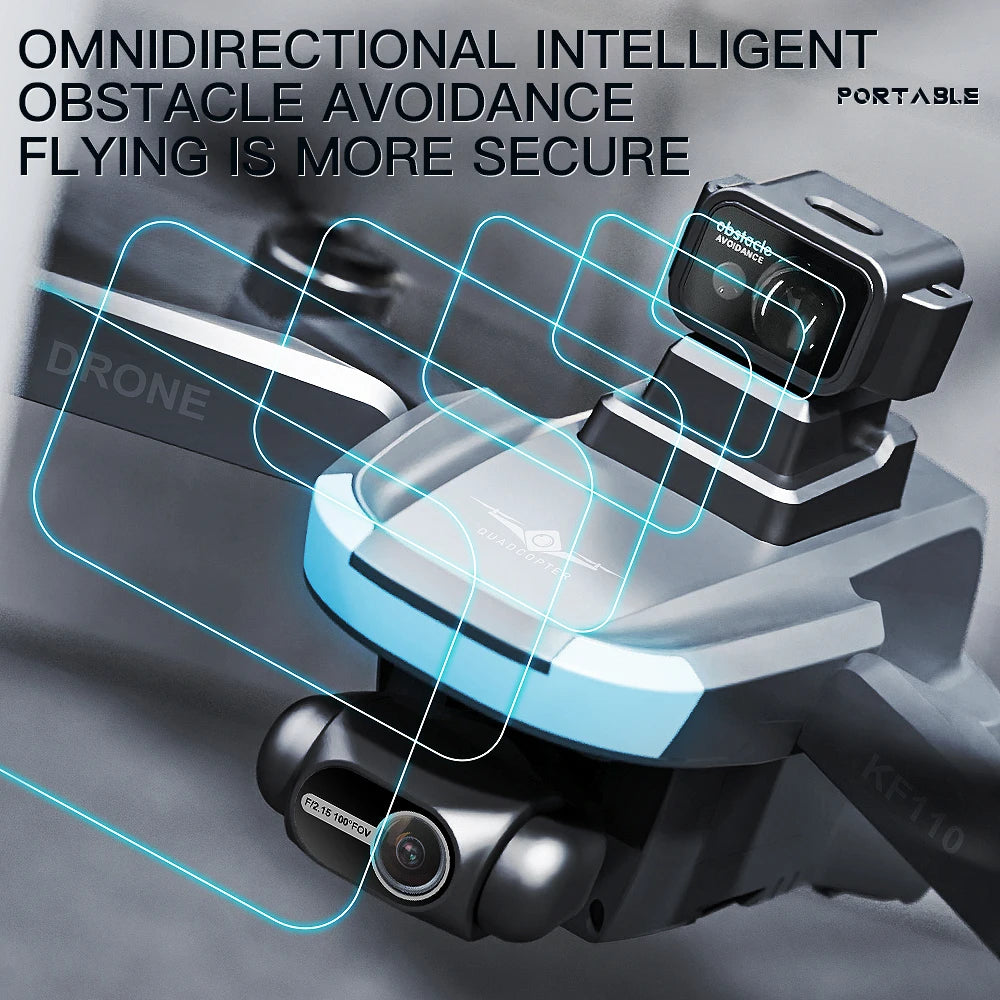 Gps-Drone – Mini Drone – Compacte Drone – Opvouwbare Drone – 4K Hd Camera – 22 Minuten Vliegtijd