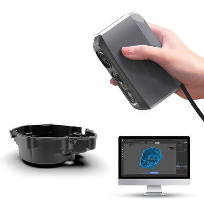 3D Scanner – 3D Scankop – 3D Scanapparaat – 3D Scan Tool – Compact & Draagbaar – Nauwkeurigheid 0,05 mm & AI-Tracking