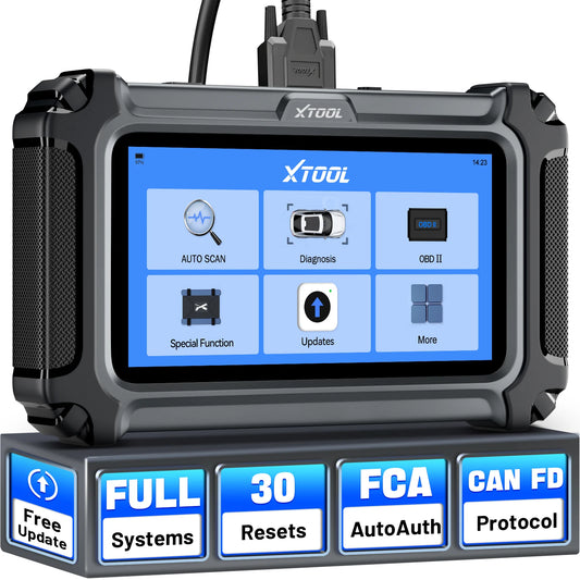 Autodiagnose Scanner – OBD2 Scanner – Foutcode Lezer – Auto Diagnoseapparaat – Diagnosetool – 5,45 Inch Touchscreen – Levenslange Gratis Updates - QUORE
