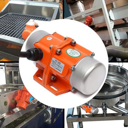 Vevor - Betontrillingsmotor - Aluminiumlegering - 1phase - 120W - 220V - 3000RPM - Vibratiemotor - Oranje - QUORE