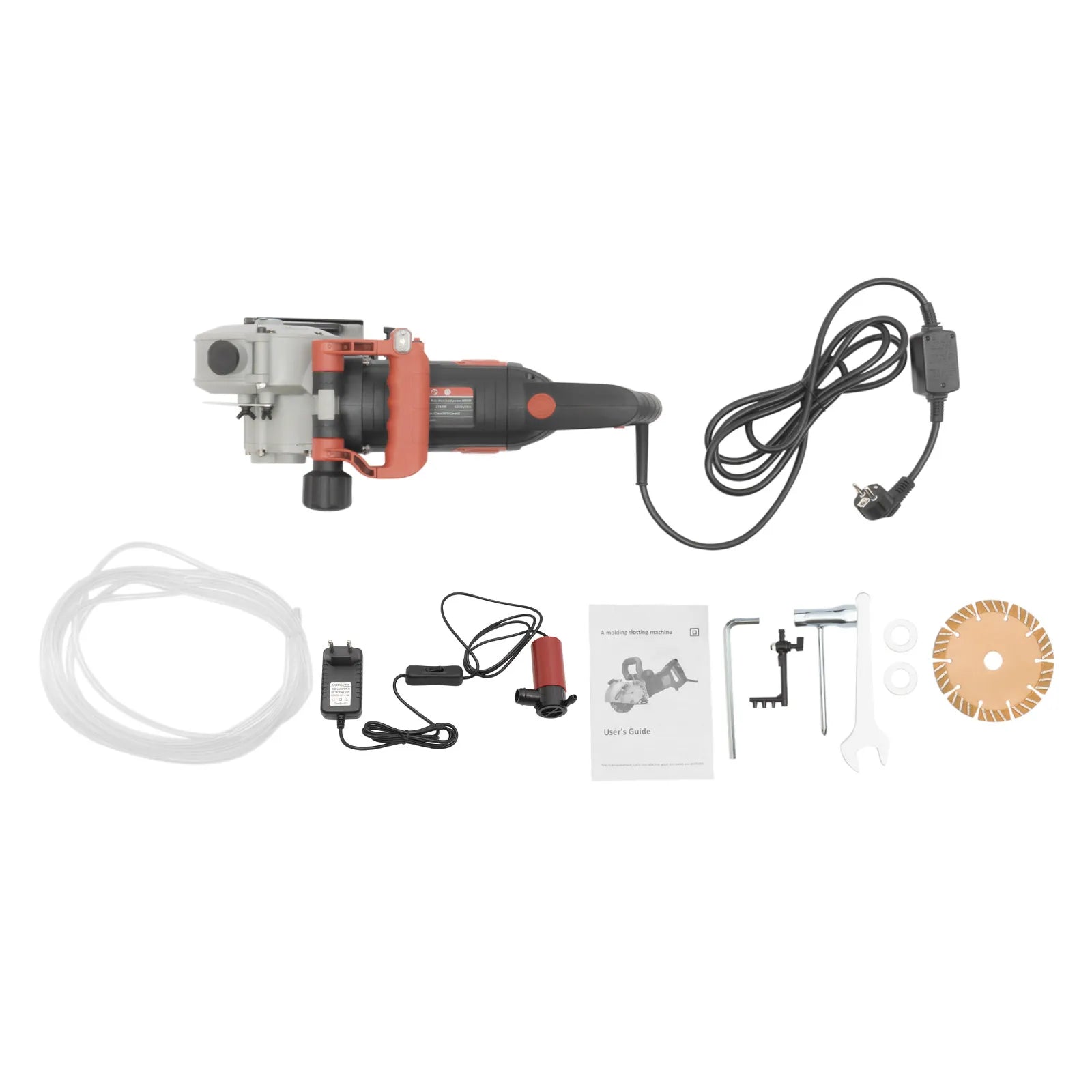 Betonschaar – Boutenschaar – Kabelschaar – Betonknipper – Staalkniptang – 4800W Krachtige Motor – Instelbare Zaagdiepte en Breedte - QUORE
