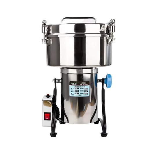 Kruidenmolen - Hakmolen - Specerijenmolen - Koffiemolens - Molen - 4500g - 220V - Swing Type -  Elektrische - Ultra-fijne Grinder voor Kruiden en Droge Ingrediënten - Commerciële Kruidenmaler - Graanmolen