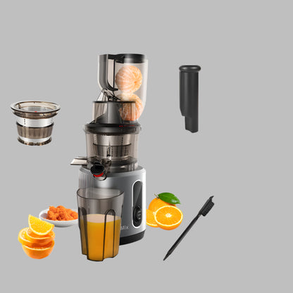 Slowjuicer - Juicer - Juice Maker - Sapcentrifuge - Sapcentrifuges Groenten en Fruit - 200W – 75mm Vulopening – Langzaam Masticerend