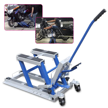 Motorlift – Motorheftafel – Motorkrik – Motorstandaard – Hydraulische Krik – Max. Draagvermogen 680 kg – Verstelbare Werkhoogte 11,5-37,5 cm