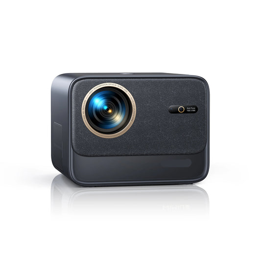 Beamer - Projector - Mini Projector - 4K - FHD 1080P - 30000 Lumen -  Auto Focus & Keystone - WIFI 6 & Bluetooth – Dolby Ondersteuning – Draagbare - Home Theater Beamer – EU Plug - Zwart