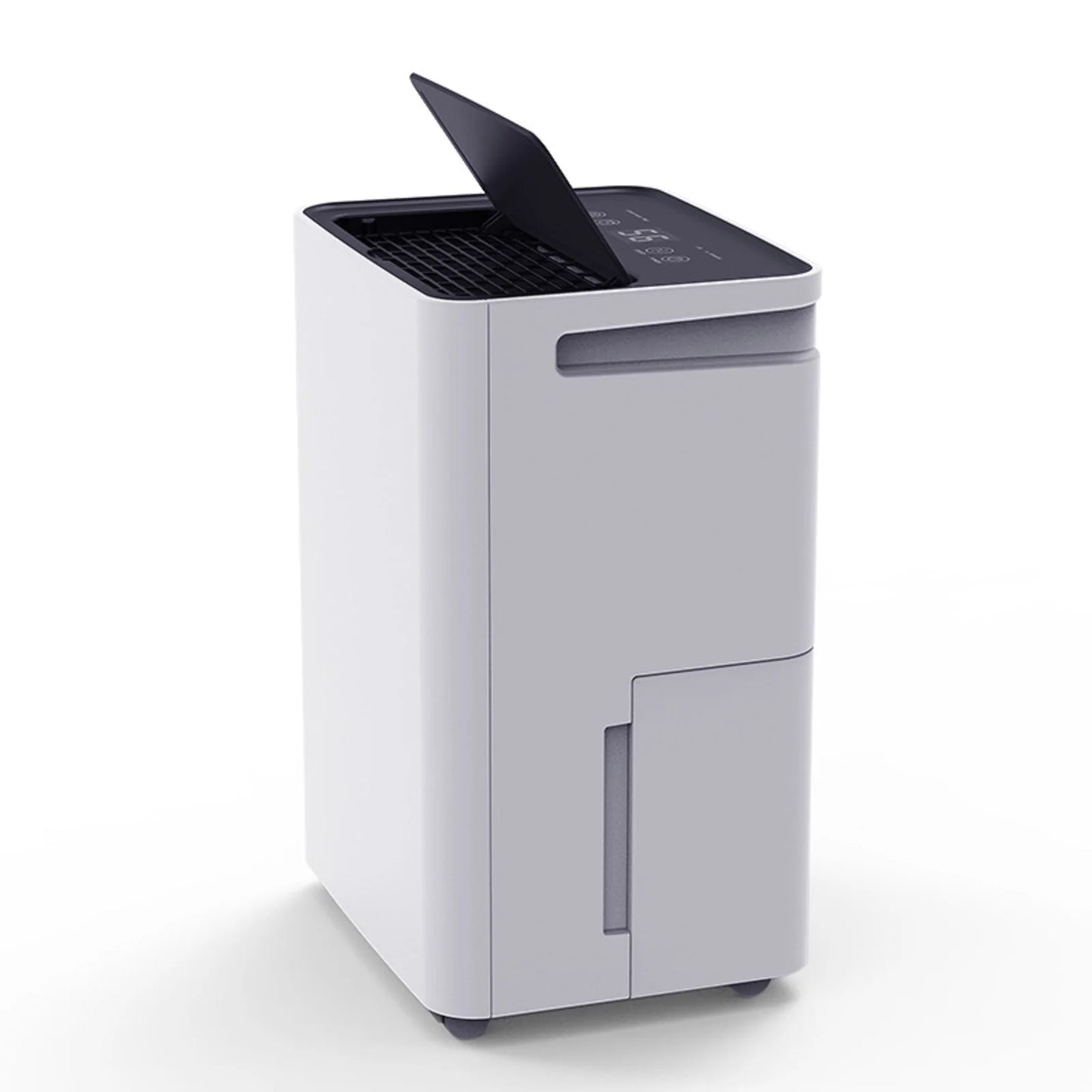 Luchtontvochtiger - Luchtreiniger - Dehumidifier - Draagbare - 38dB - 3.2L - Energiezuinig - Smart Touch Panel - Kledingdroogfunctie - voor Thuis - en Kantoorgebruik - Wit