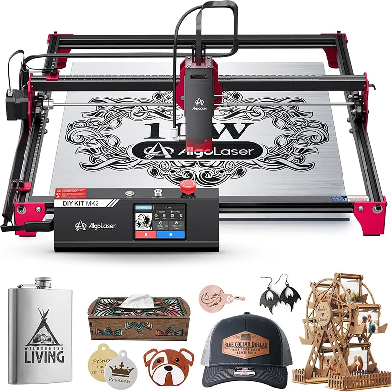 Laser Graveermachine – CNC Laser Cutter – Laser Snijder – Graveur Machine – Laser Graveren – 10W Laservermogen – 40x43,5 cm Werkoppervlak