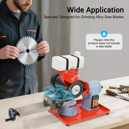Zaagblad Slijpmachine – Zaagblad Slijper – Cirkelzaag Slijper – Houtbewerking Slijpmachine – Hardmetalen Zaagblad Slijper – 250W Krachtige Motor – Verstelbare Slijphoek ±20°