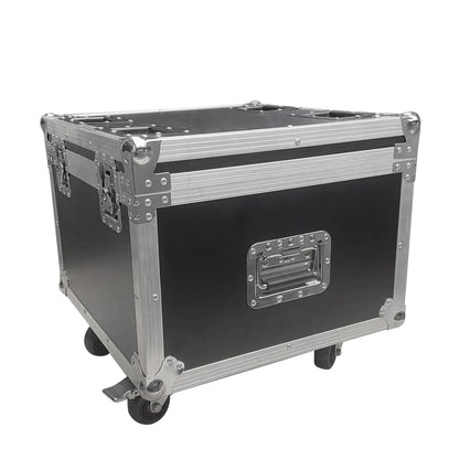 Flightcase Moving Head – Vervoerskoffer Lichtcase – Transportkist Lichtbox – Beschermkoffer Verlichting – Op Maat Gemaakt – Premium Lederlook – EVA Foam Bescherming – Ingebouwd Accessoirevak – Afmetingen 54,5x52x39 cm