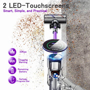 Cordless Stick Vacuum Cleaner - Stick Vacuum Cleaner - Vacuum Cleaner - Cordless Stick Vacuum Cleaner - Powerful Suction - 33KPa - 6 in 1 vacuum - 1.3L Dust Reservoir - Purple