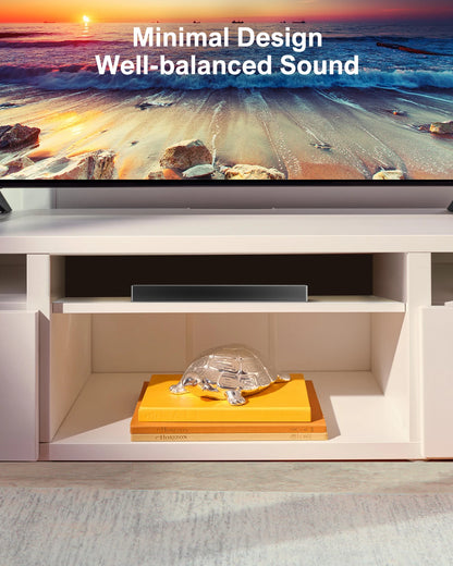 Soundbar voor TV met Subwoofer – Krachtig 160W Geluid – Bluetooth 5.3 – Slank Design – HDMI ARC / Optisch / AUX-Aansluiting